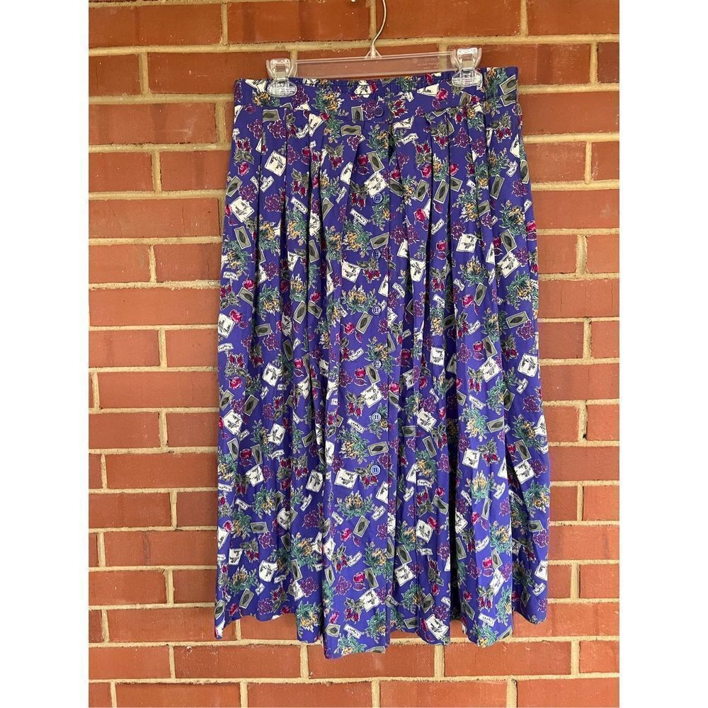 Vintage floral skirt 
